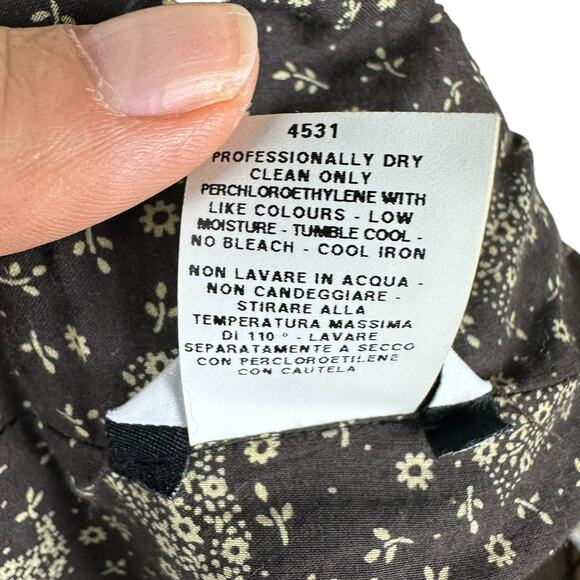 MOSCHINO Cheap and Chic Teal Cropped Short Sleeve Jacket Women's Size 4 - Picture 11 of 14